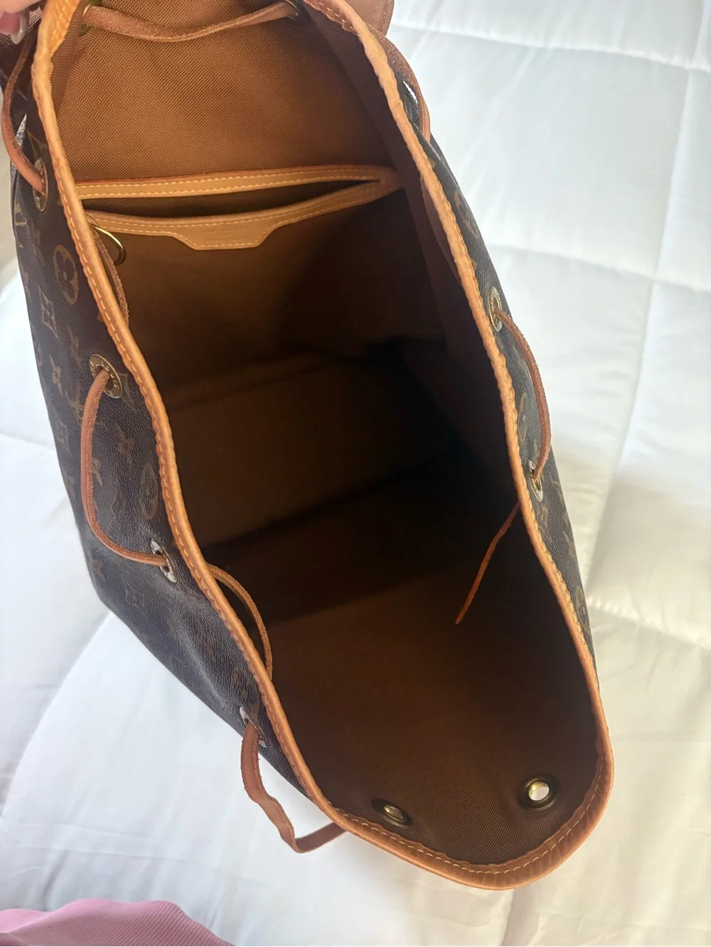 Louis Vuitton  LV Monogram Montsouris backpack